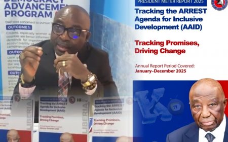 NAYMOTE-Liberia Flags Government Accountability Gaps in ARREST Agenda for 2025
