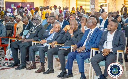 Boakai Confronts Infrastructure Failure, Demands National Reset at Infrastructure Conference in Ganta