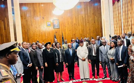 President Boakai Commissions New Mines, Energy, and NOCAL Leadership; Announces Major Shift in Mining Policy