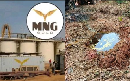 Residents of Money Sweet Town Alarmed Over Chemical Spill Linked to MNG Gold