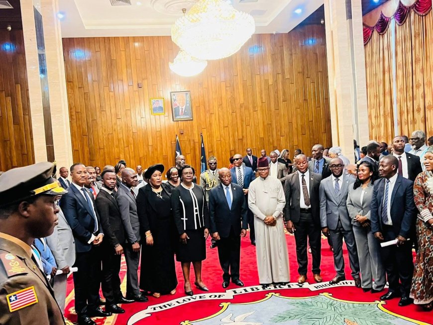 President Boakai Commissions New Mines, Energy, and NOCAL Leadership; Announces Major Shift in Mining Policy