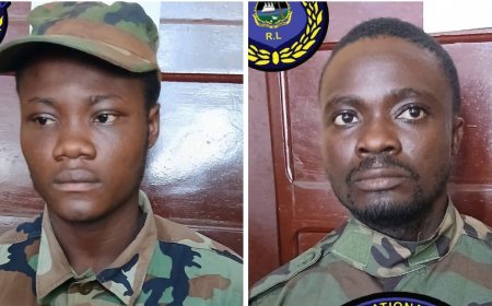 Two Arrested for Impersonating AFL Soldiers, Charged with Robbery