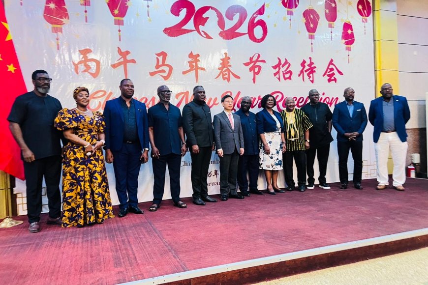 Chinese Ambassador Yin Chengwu Highlights China Liberia Ties at Spring Festival Reception