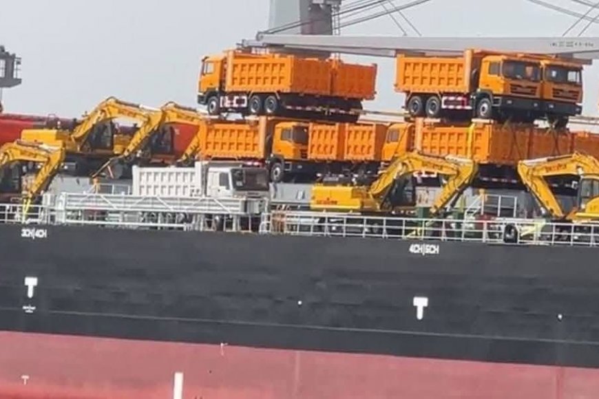 First Batch Yellow Machines Arrived; Gov't Confirms 137 Pieces