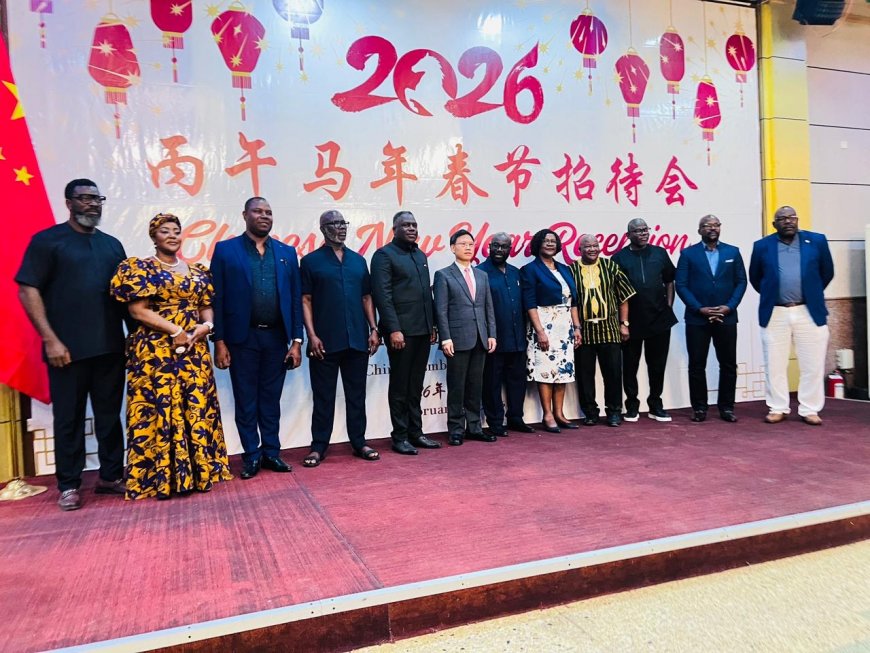 Chinese Ambassador Yin Chengwu Highlights China Liberia Ties at Spring Festival Reception
