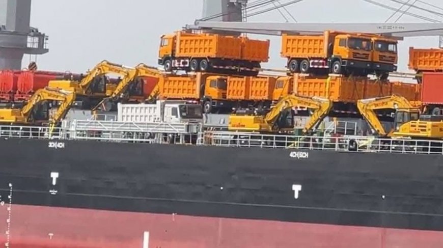 First Batch Yellow Machines Arrived; Gov't Confirms 137 Pieces