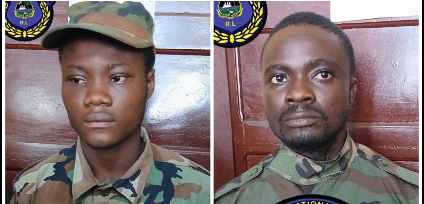 Two Arrested for Impersonating AFL Soldiers, Charged with Robbery