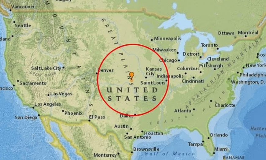 3.5-Magnitude Earthquake Jolts Central Kansas, Rattling Residents Near Assaria