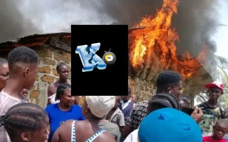 Tragedy Strikes Peachuzohn Community as Five-Bedroom Home Burns to Ashes in Buchanan