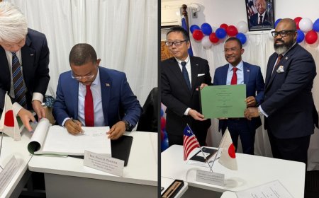 Liberia Secures $16 Million Japanese Grant to Rebuild Key Monrovia Port Road