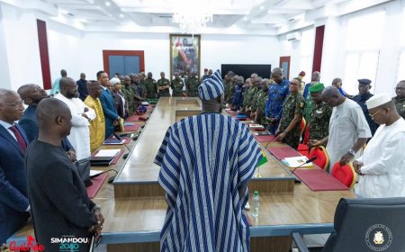Guinea Holds High-Level Security Meeting as Liberia Border Tension Grows