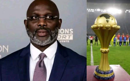 Weah Criticizes CAF Reward of AFCON Title to Morocco