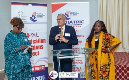 Pediatric Experts Launch Major Immunization Awareness Drive in Monrovia