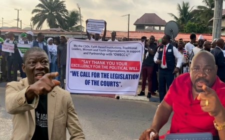 Butt Nacked, Yekeh Statements Draw Concern as CSOs Demand War Crimes Court Now