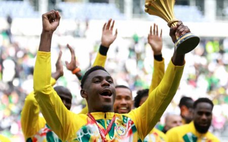 Defying CAF Decision: Senegal Parades with AFCON Trophy in International Friendly