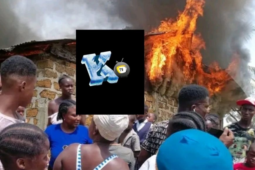 Tragedy Strikes Peachuzohn Community as Five-Bedroom Home Burns to Ashes in Buchanan