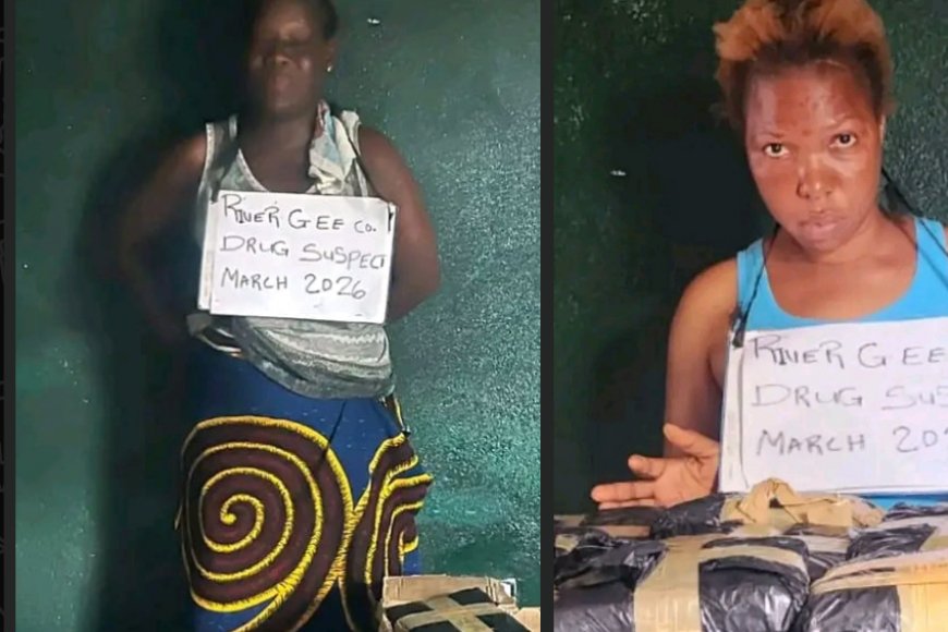 LDEA Nets Two Women, Seizes 60 Plates of Marijuana in River Gee Operation