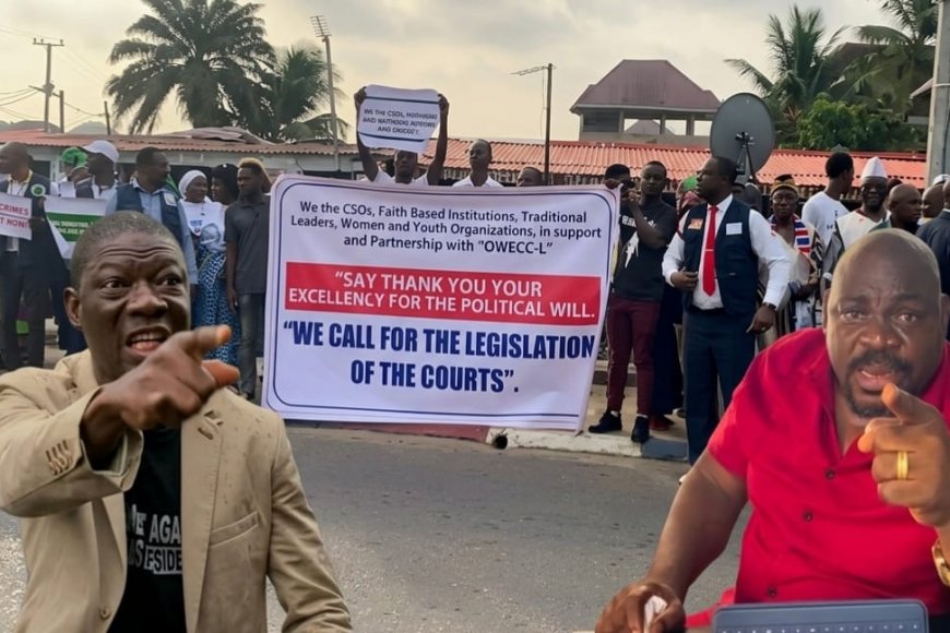 Butt Nacked, Yekeh Statements Draw Concern as CSOs Demand War Crimes Court Now