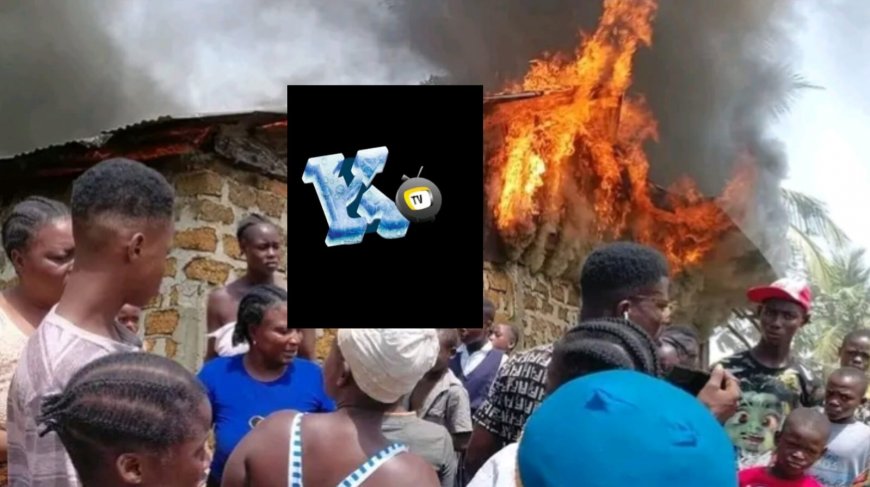 Tragedy Strikes Peachuzohn Community as Five-Bedroom Home Burns to Ashes in Buchanan