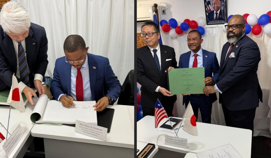 Liberia Secures $16 Million Japanese Grant to Rebuild Key Monrovia Port Road