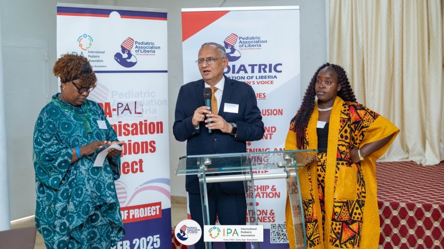 Pediatric Experts Launch Major Immunization Awareness Drive in Monrovia