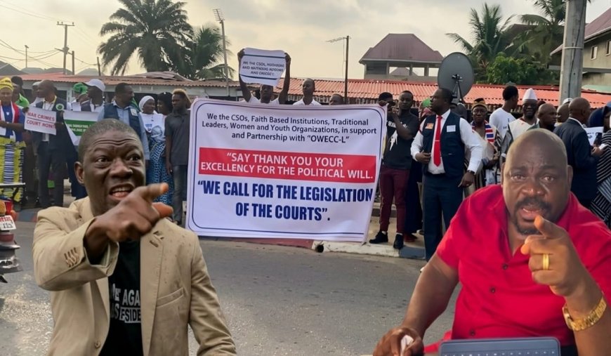 Butt Nacked, Yekeh Statements Draw Concern as CSOs Demand War Crimes Court Now