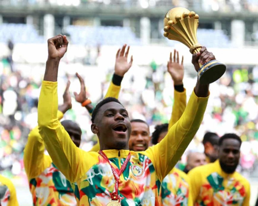 Defying CAF Decision: Senegal Parades with AFCON Trophy in International Friendly