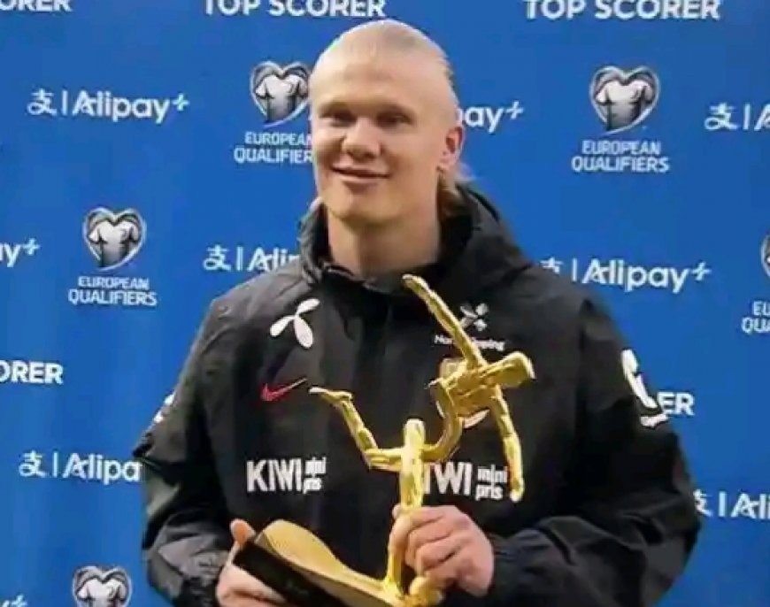 Haaland Receives 2026 World Cup Qualifiers Top Scorer Honor