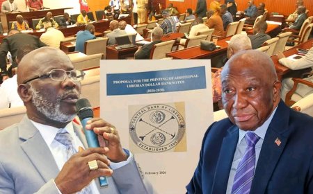 House Moves to Review Boakai’s Request for New Banknote Printing Amid Liquidity Pressure