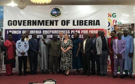 Liberia Moves to Crush Hunger with New National Food Security Plan