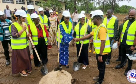 Liberia Health Ministry, University of Liberia Break Ground for Medical School Annex at Fendall Campus