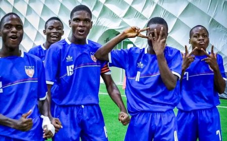 Liberia Youth Team Secures Second Win in England Friendly Tour