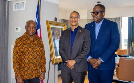 President Boakai, Police IG Eye U.S. Backing to Modernize Police Force