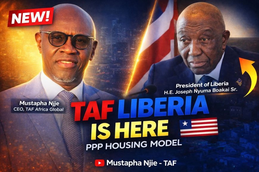 Gambian Real Estate Mogul Targets Liberia in One-Million-Home Expansion, Vows to Meet President Boakai on Housing Deal ‎