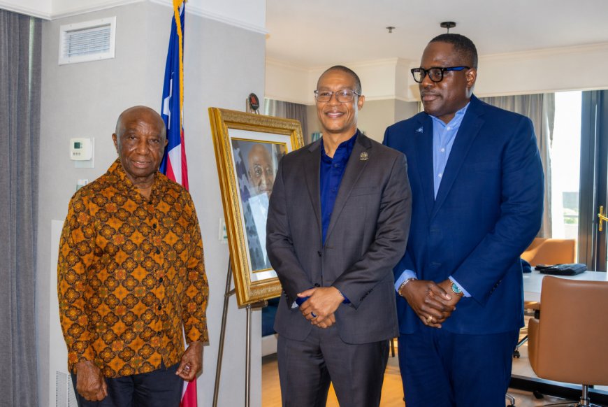 President Boakai, Police IG Eye U.S. Backing to Modernize Police Force