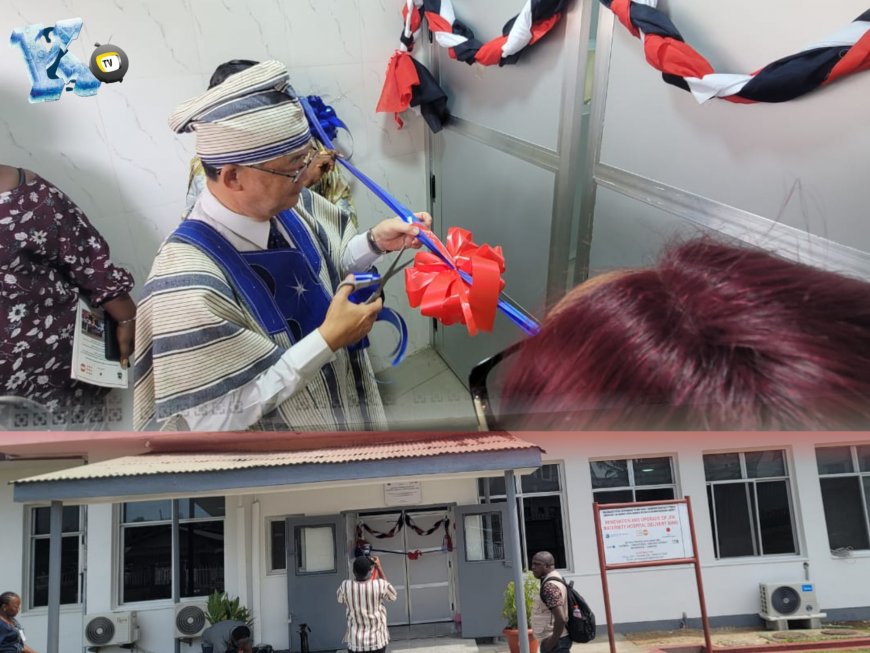 JAPAN-UNFPA Commissions JFK Maternity Ward Worth $1.4M To Strengthens Service Delivery ‎