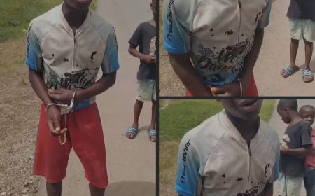 13-Year-Old Accidentally Cuts 9-Year-Old foot  in Grand Kru