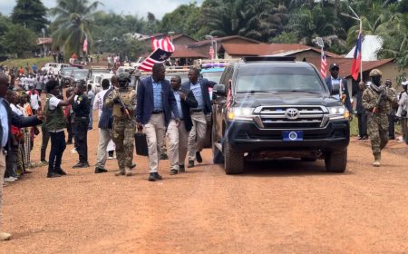 Boakai Breaks Ground for Long-Awaited 86KM Lofa Highway, Says “The Time Has Come”