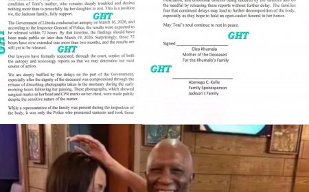 Families of Toni Jackson Demand Immediate Release of Autopsy Report as Questions Deepen Over Mysterious Death
