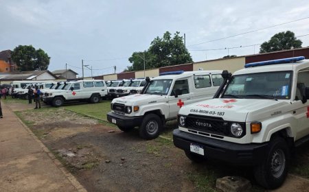 MOH Receives 25 Ambulances to Strengthen Maternal Healthcare and Emergency Response