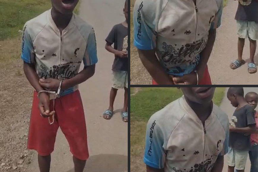 13-Year-Old Accidentally Cuts 9-Year-Old foot  in Grand Kru