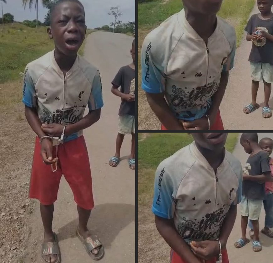 13-Year-Old Accidentally Cuts 9-Year-Old foot  in Grand Kru