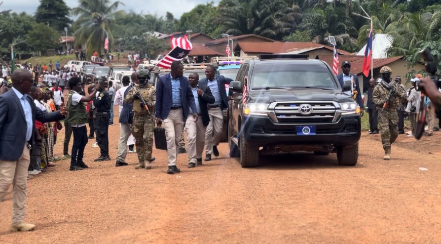 Boakai Breaks Ground for Long-Awaited 86KM Lofa Highway, Says “The Time Has Come”