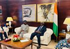 Dr. Josiah Joekai Meets Ivorian Prime Minister, Conveys President Boakai’s Message on Regional Cooperation