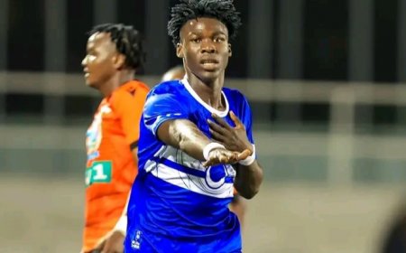 Liberia Wonderkid Flomo Nominated for Best Young Player Award in Rwanda's Top-flight League