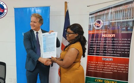 Youth & Sports Ministry, UNICEF Strengthen Partnership to Support Adolescent Girls in Liberia