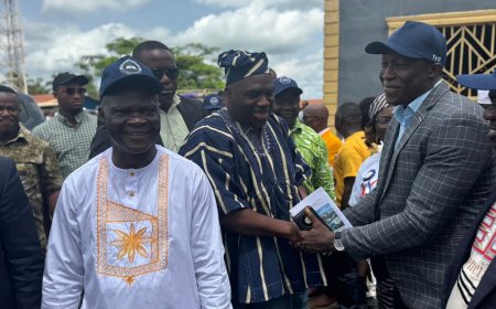 Vice President Koung Unveils Tappita Vocational College, Sponsors First 100 Students