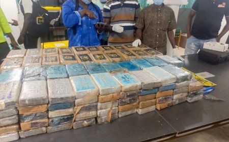 Over $19 Million Worth Cocaine Seized At Roberts International Airport