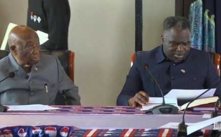 President Boakai Calls on Ministers to Invest in Agriculture at 7th Cabinet Meeting