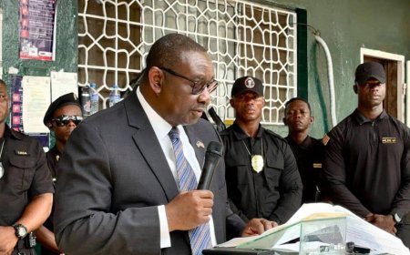 JUSTICE MINISTER DEFENDS SILENCE ON US$19.2 MILLION DRUG BUST